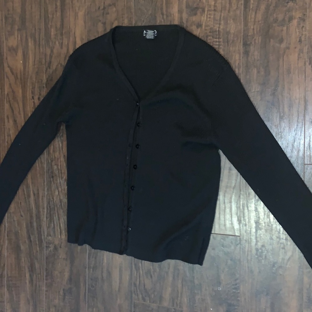 Black Cardigan. Size womens M.